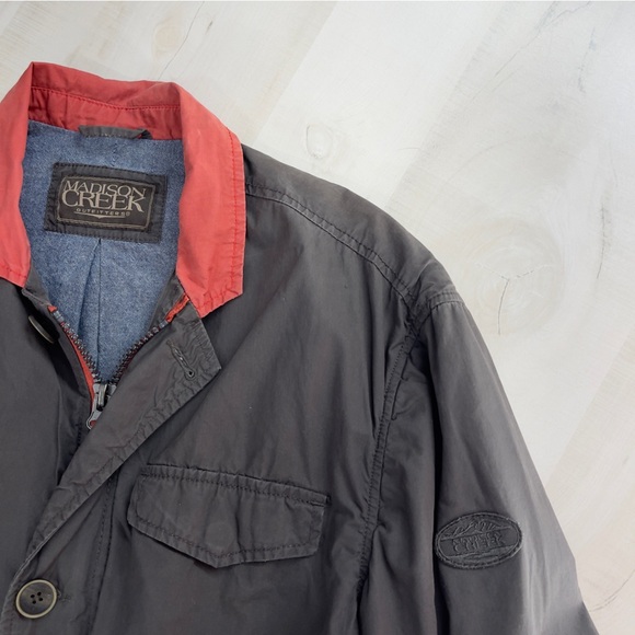 MADISON CREEK men’s high end field jacket coat gray XL outdoors - Picture 4 of 9